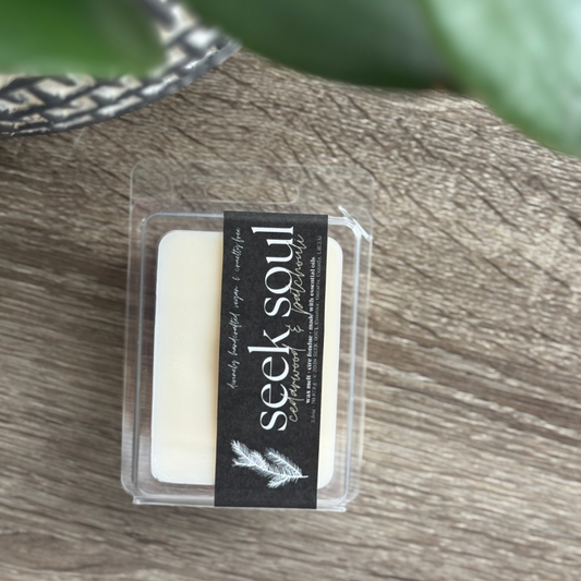 Cedarwood + Patchouli Wax Melt