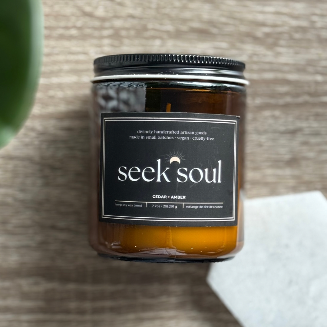 Cedar + Amber Candle